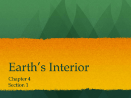 Earth*s Interior