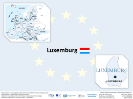 Luxemburg Prezentare Powerpoint