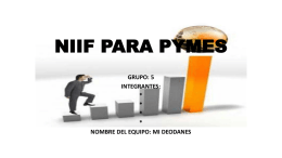 NIIF PARA PYMES