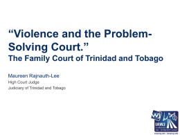 The Family Court of Trinidad and Tobago