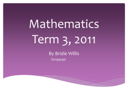 PPP Maths AT1 - mathematics