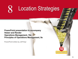 Location Strategies