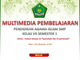 alif lam syamsiyah - Aris Shoimin Edutainment