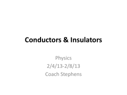 Conductors _ Insulators