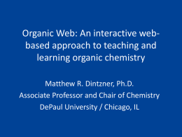 Organic Web - Teaching Commons