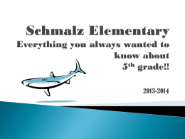 Schmalz Elementary Everything you always wanted to know about