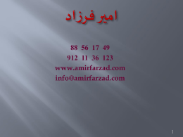 Amir Farzad Presentation 9(1)