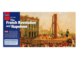 French Revolution Lecture