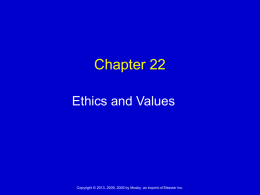 Ethics - wcunurs110