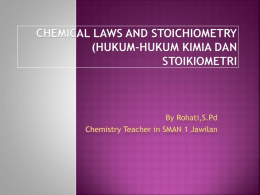chemical-laws-and-stoichiometry