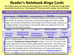 Reading-Bingo-Cards-Playlist
