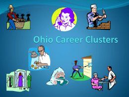 Ohio Career Clusters