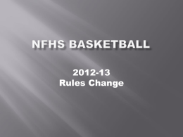NFHS Basketball