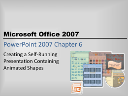 PowerPoint Chapter 6