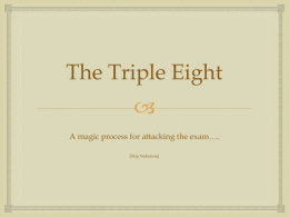 The Triple Eight