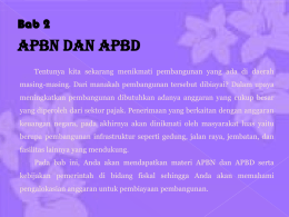 Bab 2 APBN dan APBD
