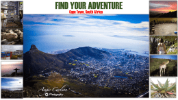 Spectacular Photos, Summer Study Abroad Program to Cape Town