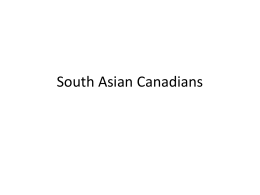 South Asian Canadians