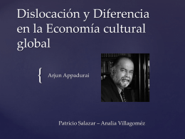Dislocación y Diferencia en la Economía cultural