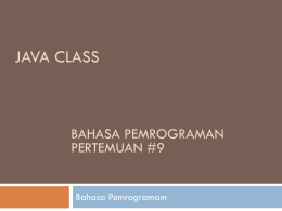 Pertemuan_13(Java Class)