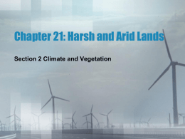 Chapter 21: Harsh and Arid Lands