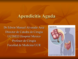 clase-12-apendicitis-aguda - 7mo Semestre UCIMED II-2012