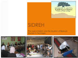 SIDREH - Office of the High Commissioner on Human Rights