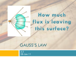 Gauss - UCF Physics
