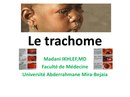 Le trachome