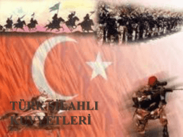 türk silahlı kuvvetleri slaytı