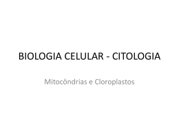 BIOLOGIA CELULAR - CITOLOGIA