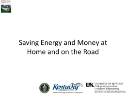 Energy Savers Booklet, Tips on Saving Energy & Money at Home