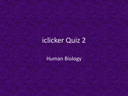 Exam_1_clicker quiz 2 - Bloodhounds Incorporated
