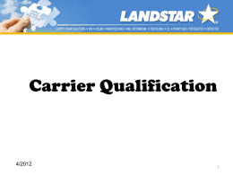 Capacity Qualifications