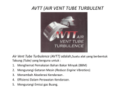 AVTT (AIR VENT TUBE TURBULENCE)