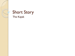 Short Story – The Kayak