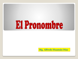 Diapositiva Pronombres