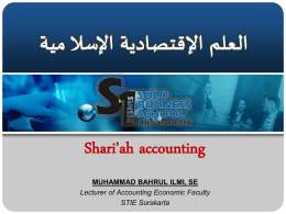 Shari`ah Accounting