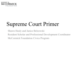 PPT - McCormick Foundation