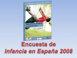 Encuesta infancia en España 2008