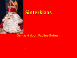 Sinterklaas(powerpoint)