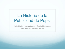 La Historia de la Publicidad de Pepsi
