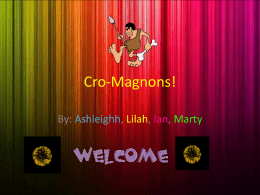 Cro-Magnons-by