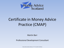 - Money Advice Scotland