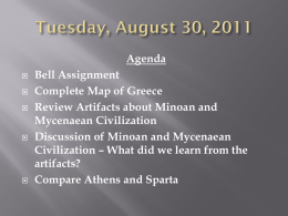 Minoans and Mycenaeans