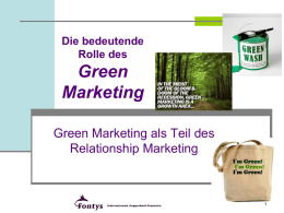 (Green) - Marketing
