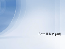 Beta II-R