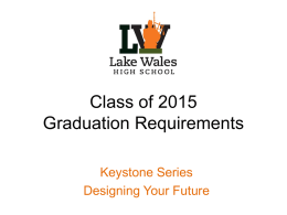 Class of 2015_Grad Requirements