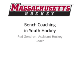Bench Coaching - Superior Hockey