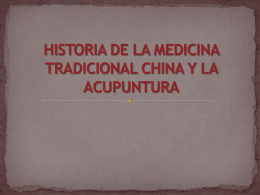 historia de la medicina tradicional china